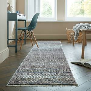 Tapis de couloir Camino Polypropylène - Bleu - 60 x 230 cm