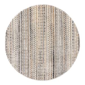 Tapis Camino rond Polypropylène - Beige - Diamètre : 140 cm