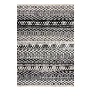 Tapis Camino Polypropylène - Noir / Blanc - 200 x 300 cm