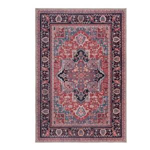 Tapis Windsor Traditional Fibres mélangées / Polyester - Lavable - Rouge / Bleu - 160 x 230 cm