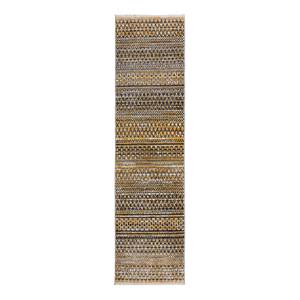 Tapis de couloir Camino Polypropylène - Jaune - 66 x 300 cm