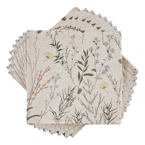Papieren servetten APRÈS wilde bloemen FSC®-gecertificeerd gerecycled papier - meerdere kleuren - 20 stuks
