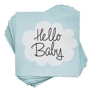 Papierservietten APRÈS Baby Boy FSC®-zertifiziertes Papier - Hellblau - 20 Stück