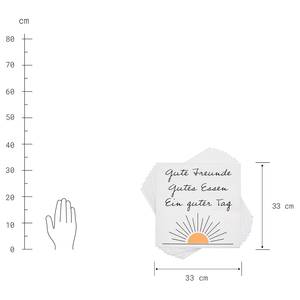 Tovagliolo di carta APRÈS Buoni amici Carta - Bianco - 20 pezzi