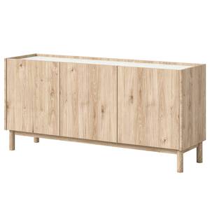 Sideboard SKOV Marmor Weiß Dekor / Eiche Hickory Dekor