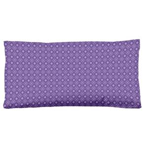 Housse de coussin Vitori Coton - Lilas - 80 x 40 cm