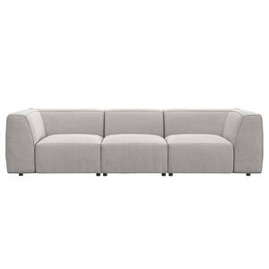 3-Sitzer Sofa ALON Webstoff Belana: Hellgrau