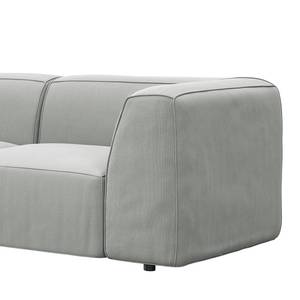 2-Sitzer Sofa ALON Cordstoff Snor: Grau