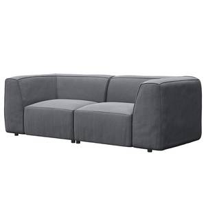 2-Sitzer Sofa ALON Webstoff Saia: Steingrau