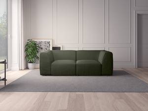 2-Sitzer Sofa ALON Webstoff Saia: Graugrün meliert