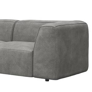 2-Sitzer Sofa ALON Bouclé Stoff Bony: Grau