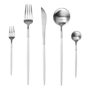 Besteck-Set STILETTO 5-teilig Edelstahl - Silber