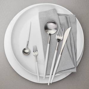 Besteck-Set STILETTO 5-teilig Edelstahl - Silber