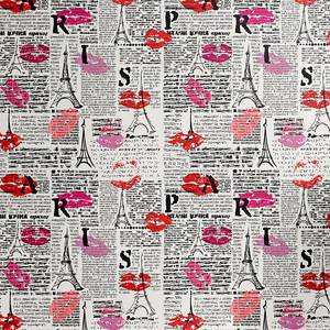 Papier peint Paris - Type A PVC - Multicolore - Hauteur : 90 cm