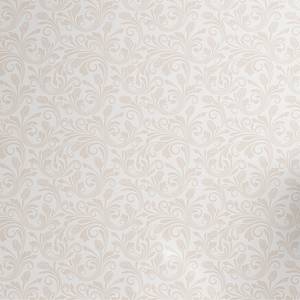 Papier peint Ivory PVC - Blanc / Crème - Hauteur : 180 cm