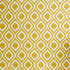 Papier peint Oriental PVC - Jaune - Hauteur : 90 cm