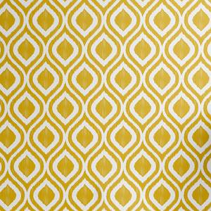 Papier peint Oriental PVC - Jaune - Hauteur : 180 cm