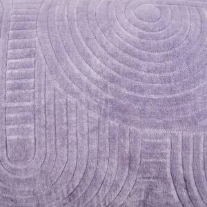 Coussin ROLLER COASTER Coton - Mauve