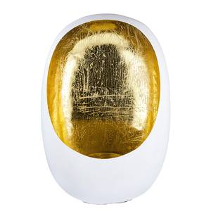 Windlicht ORIENTAL DREAM Eisen - Creme/Gold - Höhe: 60 cm