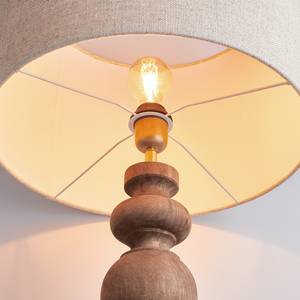 Lampe ÉCHECS Manguier / Lin / Viscose / Fer - 1 ampoule