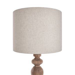 Lampe ÉCHECS Manguier / Lin / Viscose / Fer - 1 ampoule