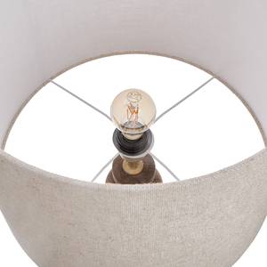 Lampe ÉCHECS Manguier / Lin / Viscose / Fer - 1 ampoule