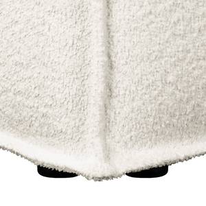 Gestoffeerd bed KINX Bouclé Stof Abby: Polair wit - 160 x 200cm - Zonder matras - Geen opbergruimte - 110cm