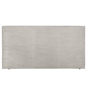 Gestoffeerd bed KINX Corduroy Poppy: Lichtgrijs 2 - 160 x 200cm - Zonder matras - Geen opbergruimte - 110cm