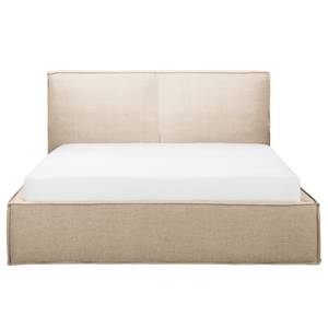 Letto imbottito Kinx Tessuto Drems: beige - 160 x 200cm - H2 - 1 contenitore - 150 cm