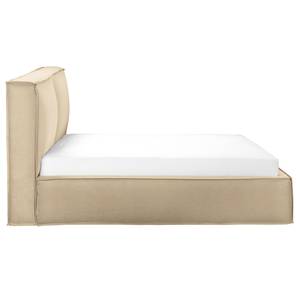 Letto imbottito Kinx Tessuto Desna: sabbia - 180 x 200cm - H2 - 1 contenitore - 150 cm