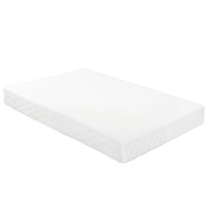 Gestoffeerd bed KINX Bouclé Stof Abby: Polair wit - 180 x 200cm - H2 zacht - 1 opbergruimte - 150cm