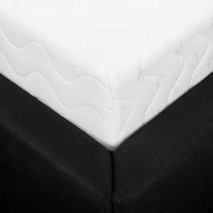 Letto imbottito Kinx Tessuto Bouclé Abby: Bianco polare - 220 x 200cm - H2 - 1 contenitore - 150 cm