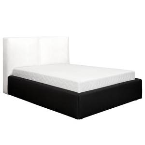 Gestoffeerd bed KINX Bouclé Stof Abby: Polair wit - 140 x 200cm - H3 medium - 1 opbergruimte - 110cm