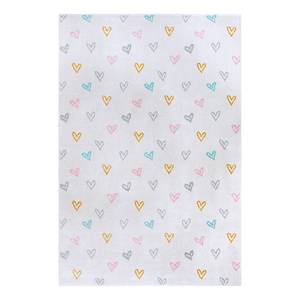 Kinderteppich Hearts Polypropylen - Multicolor - 160 x 235 cm