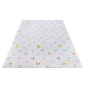 Kinderteppich Hearts Polypropylen - Multicolor - 160 x 235 cm