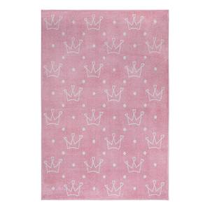 Kinderteppich Crowns Polypropylen - Pink - 120 x 170 cm