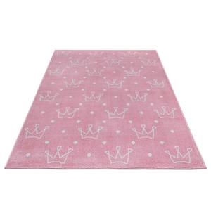 Kinderteppich Crowns Polypropylen - Pink - 120 x 170 cm