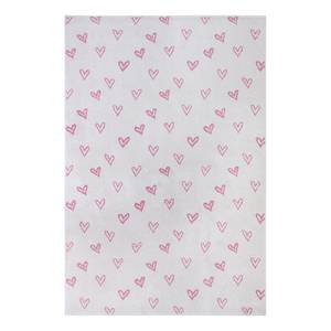 Kinderteppich Hearts Polypropylen - Pink - 160 x 235 cm