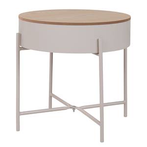 Beistelltisch Sisco Stahl - Beige