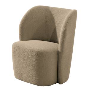 Fauteuil Nadolo Tissu Bouclé Nola: Cappuccino