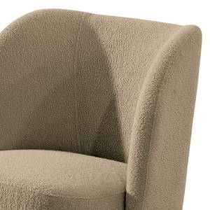 Fauteuil Nadolo Bouclé Stof Nola: Cappuccino