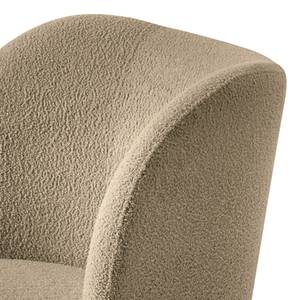 Fauteuil Nadolo Bouclé Stof Nola: Cappuccino