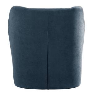 Fauteuil Nadolo Microfibre Sole: Bleu foncé