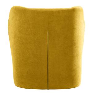 Fauteuil Nadolo Microfibre Sole: Jaune moutarde