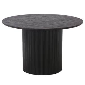 Table Boavista ronde Marron foncé - 120 x 120 cm