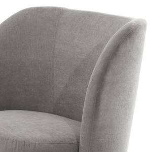 Fauteuil Nadolo Microvezel Sole: Lichtgrijs