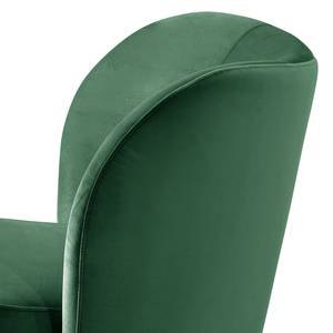 Fauteuil Nadolo Velours Blonda: Dennengroen