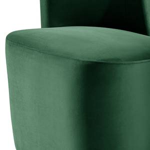 Fauteuil Nadolo Velours Blonda: Vert sapin