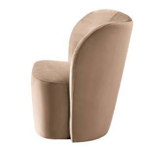 Fauteuil Nadolo Velours Blonda: Taupe