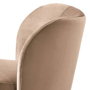 Fauteuil Nadolo Velours Blonda: Taupe